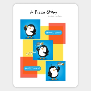 A Pizza Story Magnet